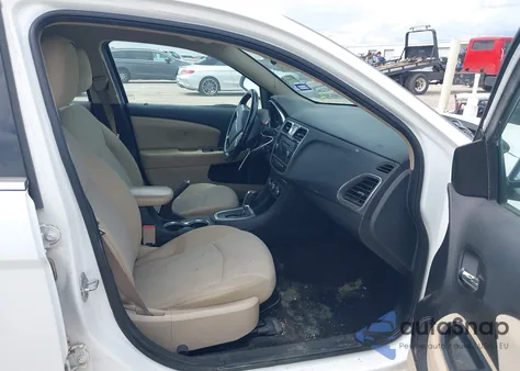 2011 Chrysler 200 Touring from USA, damaged, VIN 1C3BC1FB2BN623578